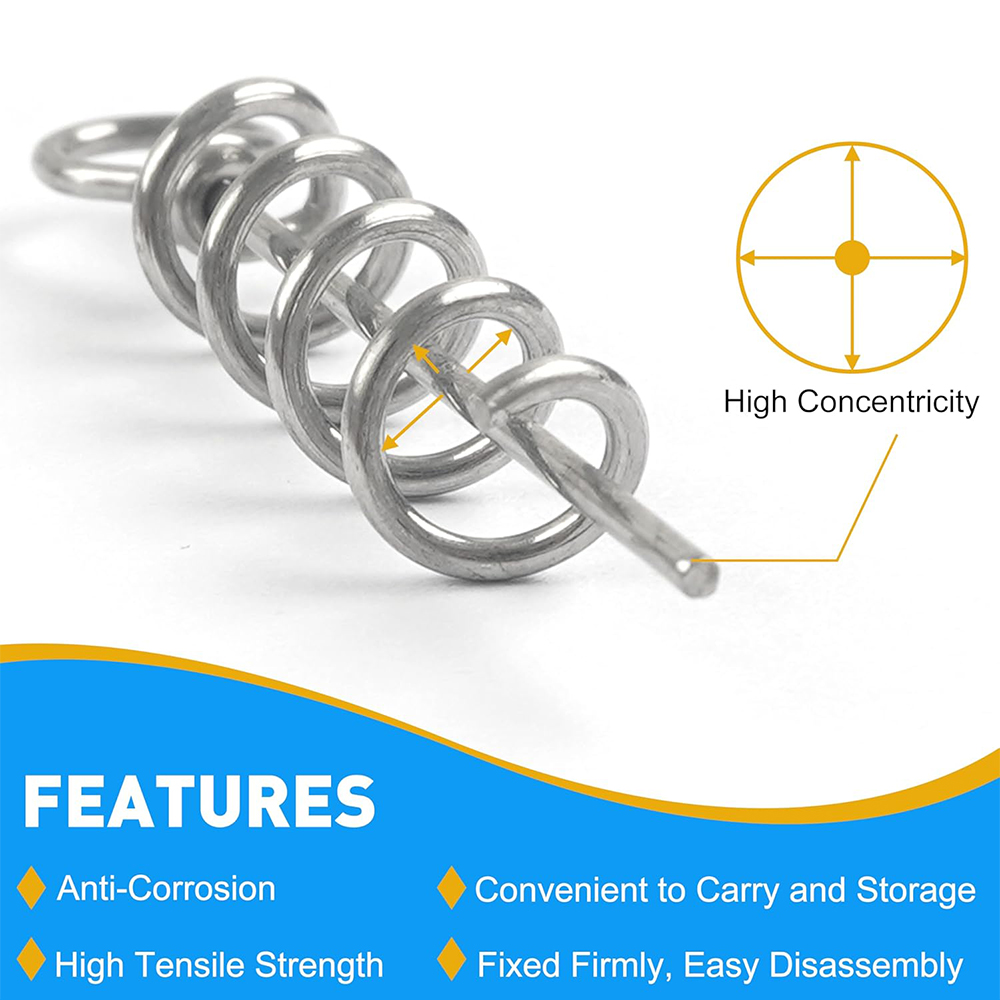 50 pz Primavera Twist Lock Pes - Fishing Equipment Basics recensione e prezzo