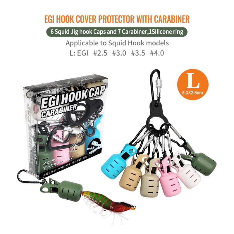 Nuovo Squid Jig Bait Protector - Fishing Equipment Basics recensione e prezzo